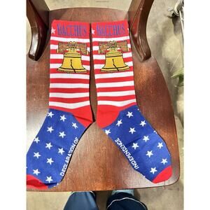 Bacchus 2026 Socks Independence New Orleans Mardi Gras Krewe Favor Throw BR234